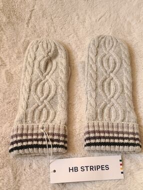 Hudson's Bay Company Stripes Womens Mitts